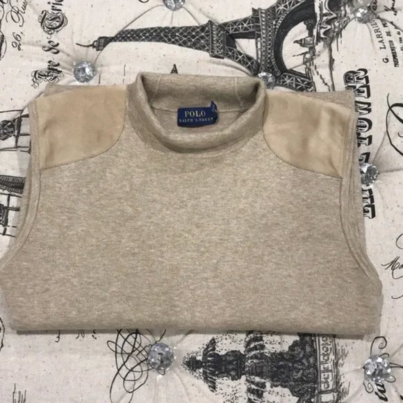 Polo Ralph Lauren Sleeveless Mock Neck Sweater - Picture 2 of 6